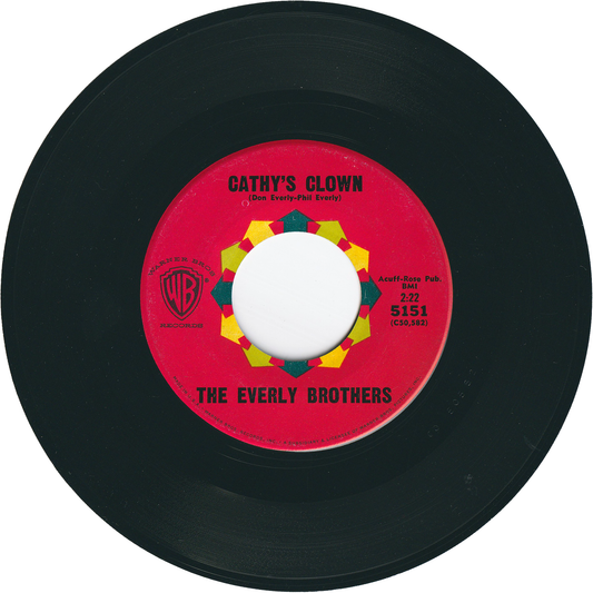 The Everly Brothers - Cathy's Clown / Always It's You [Vinyl, Red Label]
