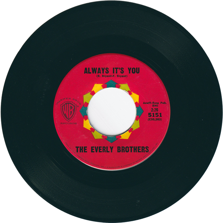 The Everly Brothers - Cathy's Clown / Always It's You [Vinyl, Red Label]
