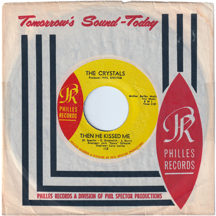 The Crystals - Then He Kissed Me / Brother Julius [Vinyl]