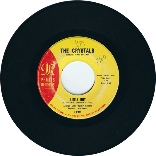 The Crystals - Little Boy / Harry & Milt [Vinyl]