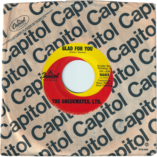 The Checkmates, Ltd. - Glad For You / Do The Walk (The Temptation Walk)