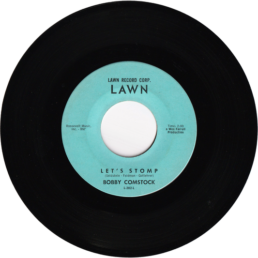Bobby Comstock - Let's Stomp / I Want To Do It [Vinyl, Monarch Pressing]