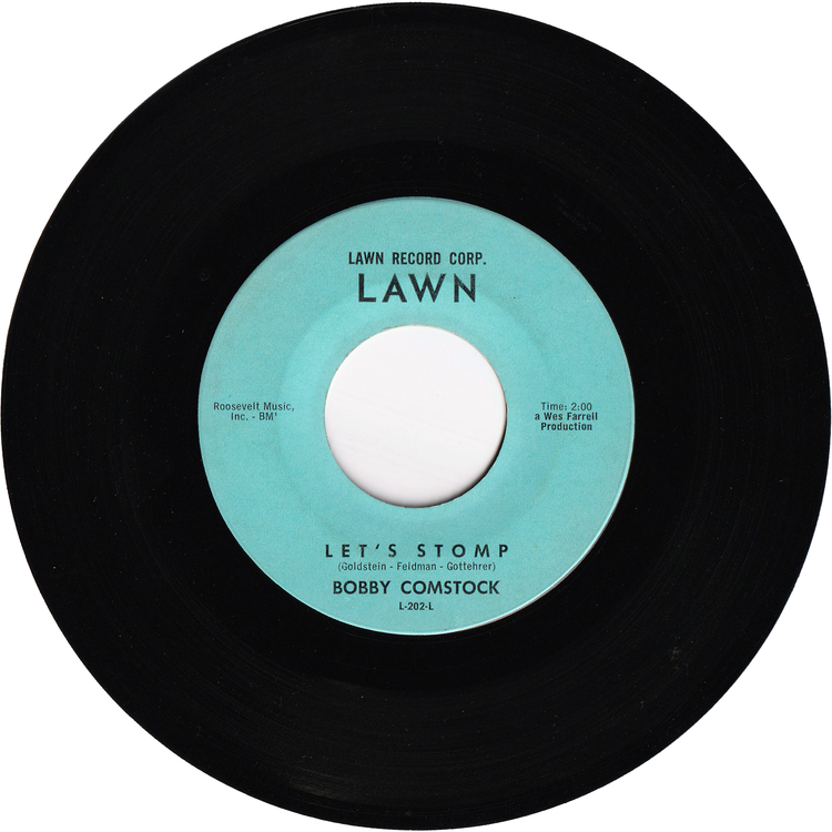 Bobby Comstock - Let's Stomp / I Want To Do It [Vinyl, Monarch Pressing]