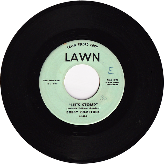 Bobby Comstock - Let's Stomp / I Want To Do It [Rockaway Pressing]