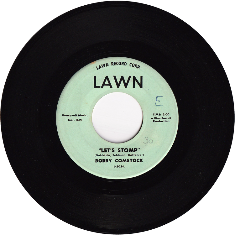 Bobby Comstock - Let's Stomp / I Want To Do It [Rockaway Pressing]