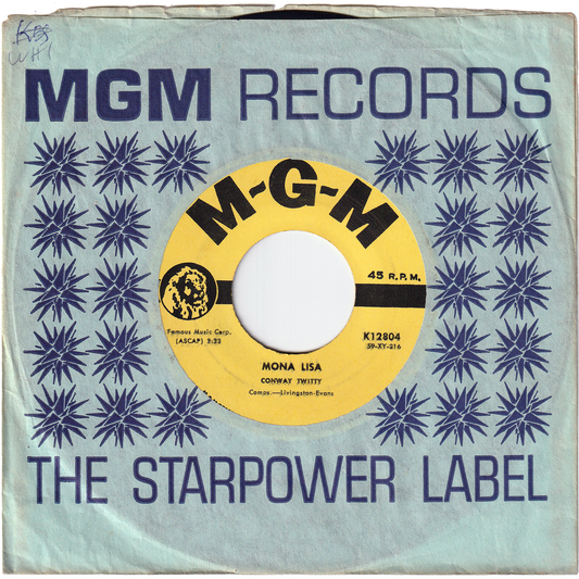 Conway Twitty - Mona Lisa / Heavenly [Yellow Label]