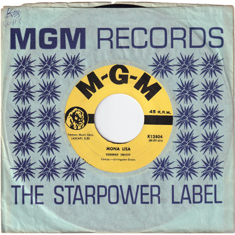 Conway Twitty - Mona Lisa / Heavenly [Yellow Label]