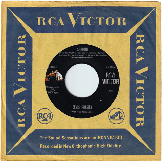 Elvis Presley - Spinout / All That I Am