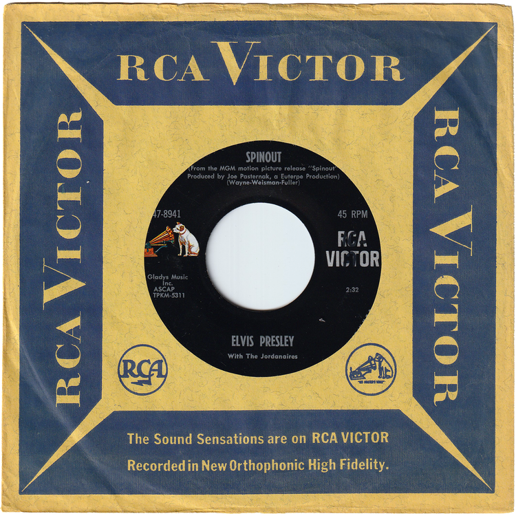 Elvis Presley - Spinout / All That I Am