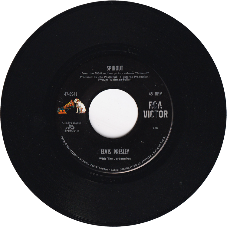 Elvis Presley - Spinout / All That I Am