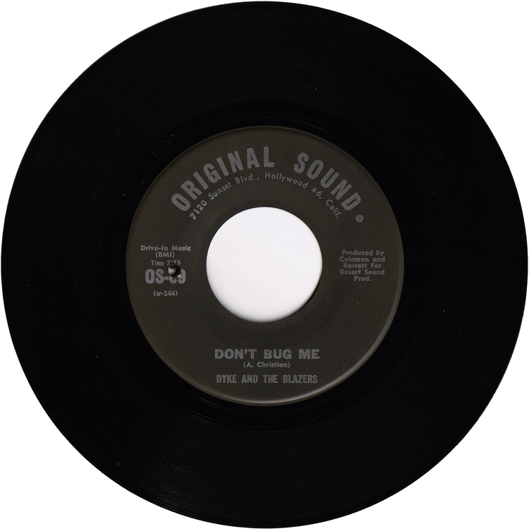 Dyke & The Blazers - So Sharp / Don't Bug Me