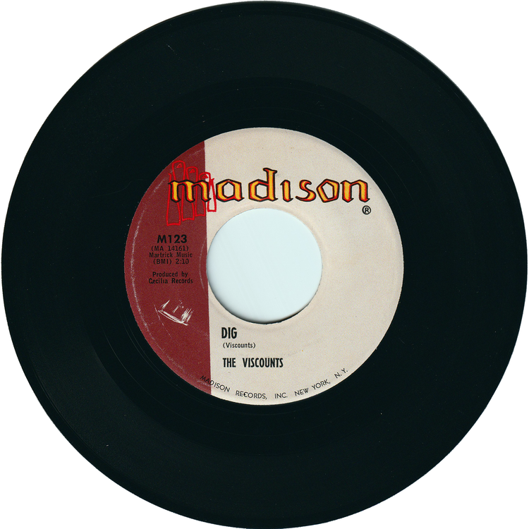 The Viscounts - Harlem Nocturne / Dig [Vinyl, MADISON Color Label]