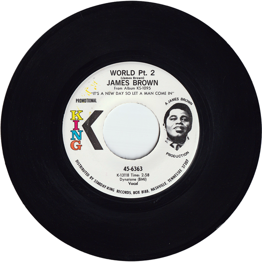 James Brown - World Part 2 / I Cried [Promo]
