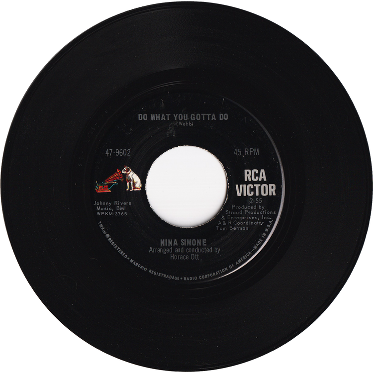 Nina Simone - Do What You Gotta Do / Peace of Mind