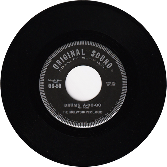 The Hollywood Persuaders - Drums a-Go-Go / Agua Caliente