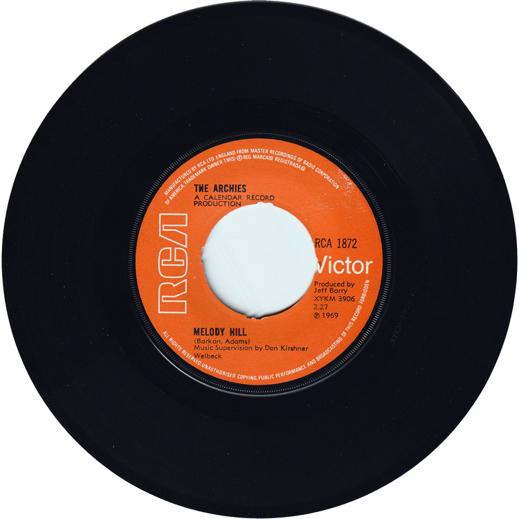 The Archies - Sugar, Sugar / Melody Hill [UK]