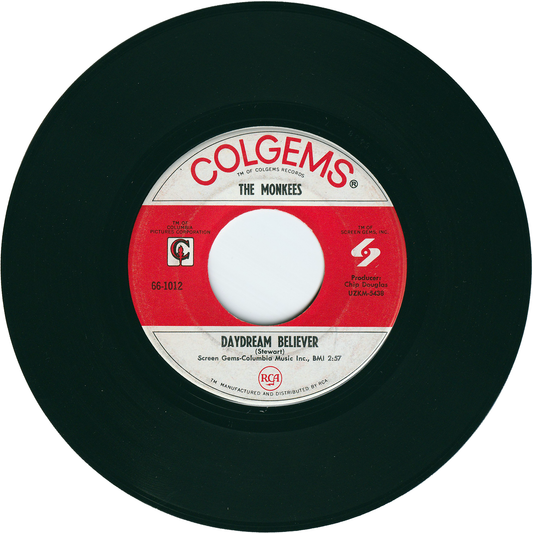 The Monkees - Daydream Believer / Goin' Down [RCA Hollywood Pressing]