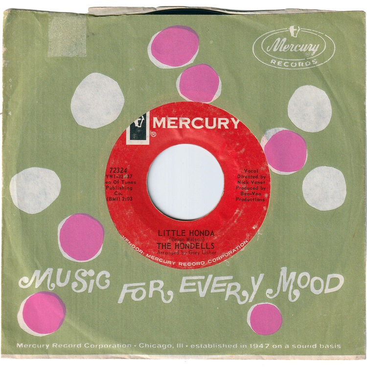 The Hondells - Little Honda / Hot Rod High [Red Label]