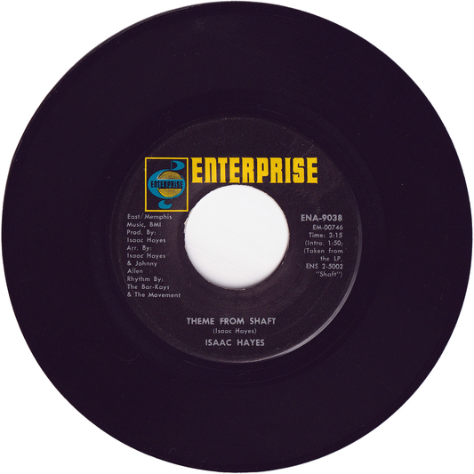 Isaac Hayes - Theme From Shaft / Cafe Regio's [AS-IS]