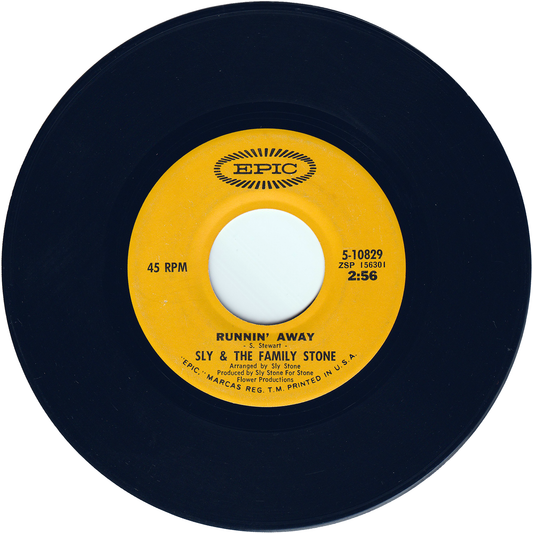 Sly & The Family Stone - Runnin' Away / Brave & Strong