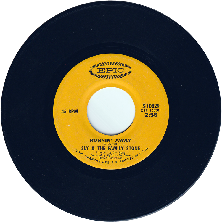 Sly & The Family Stone - Runnin' Away / Brave & Strong