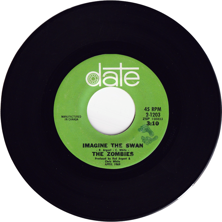 The Zombies - Time Of The Season / Imagine The Swan [Canada]