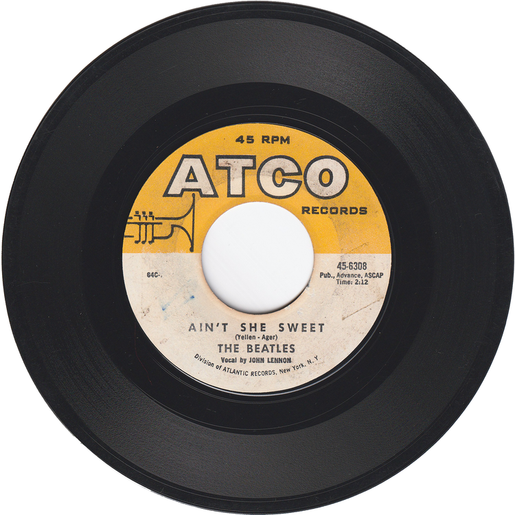 The Beatles - Ain't She Sweet / Nobody's Child [Styrene, Monarch Pressing]