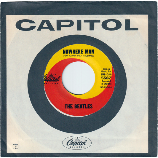 The Beatles - Nowhere Man / What Goes On