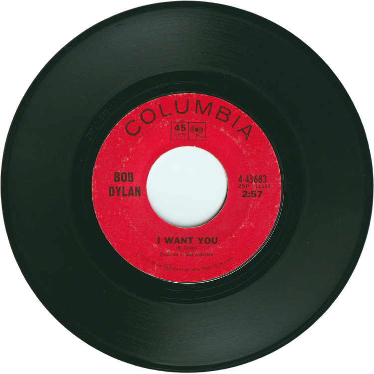 Bob Dylan - I Want You / Just Like Tom Thumb's Blues