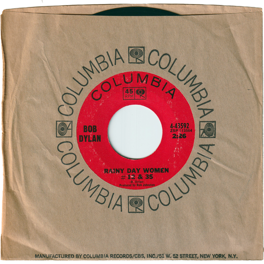 Bob Dylan - Rainy Day Women #12 & 35 / Pledging My Time