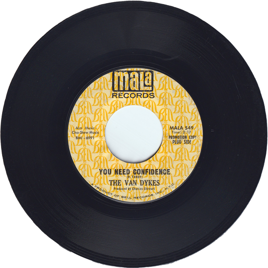 The Van Dykes - You Need Confidence / You're Shakin' Me Up [Promo]