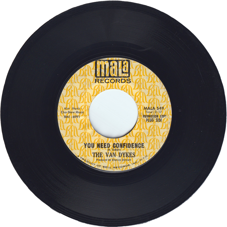 The Van Dykes - You Need Confidence / You're Shakin' Me Up [Promo]