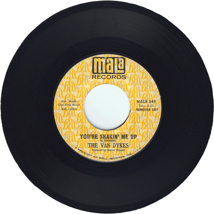 The Van Dykes - You Need Confidence / You're Shakin' Me Up [Promo]