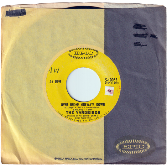 The Yardbirds - Over Under Sideways Down / Jeff's Boogie