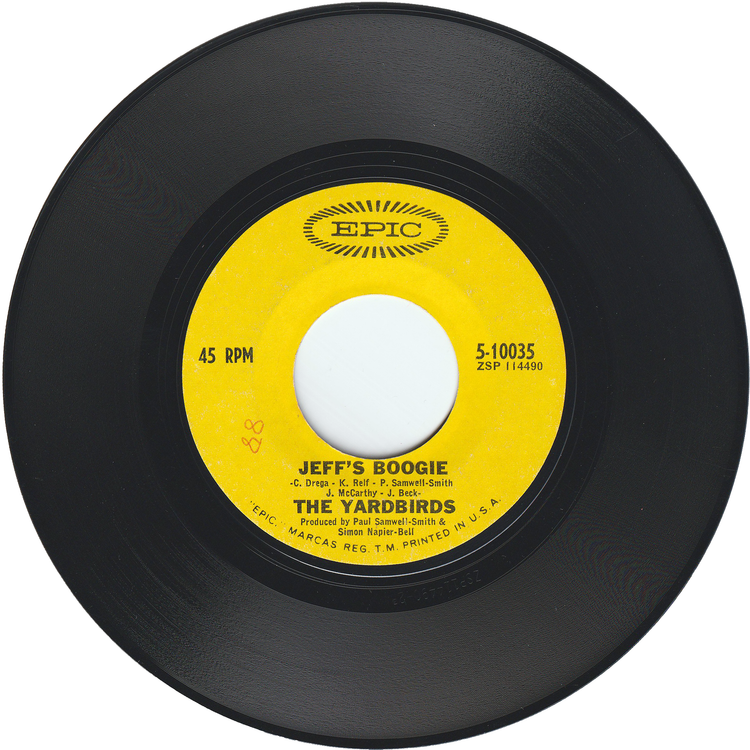 The Yardbirds - Over Under Sideways Down / Jeff's Boogie
