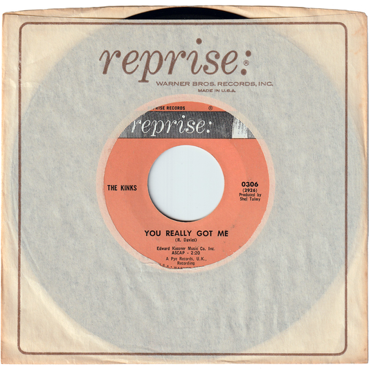 The Kinks - You Really Got Me / It's All Right [Styrene, Terre Haute Press]