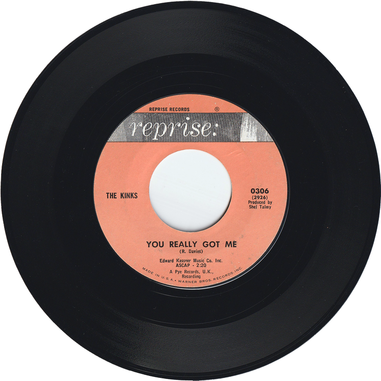 The Kinks - You Really Got Me / It's All Right [Styrene, Terre Haute Press]