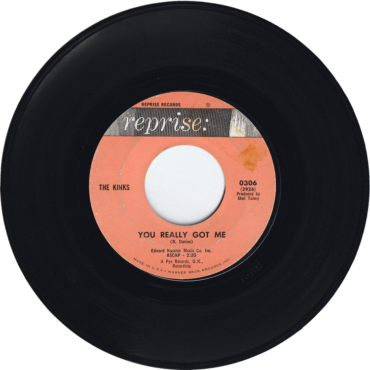 The Kinks - You Really Got Me / It's All Right [Styrene, Terre Haute Press]
