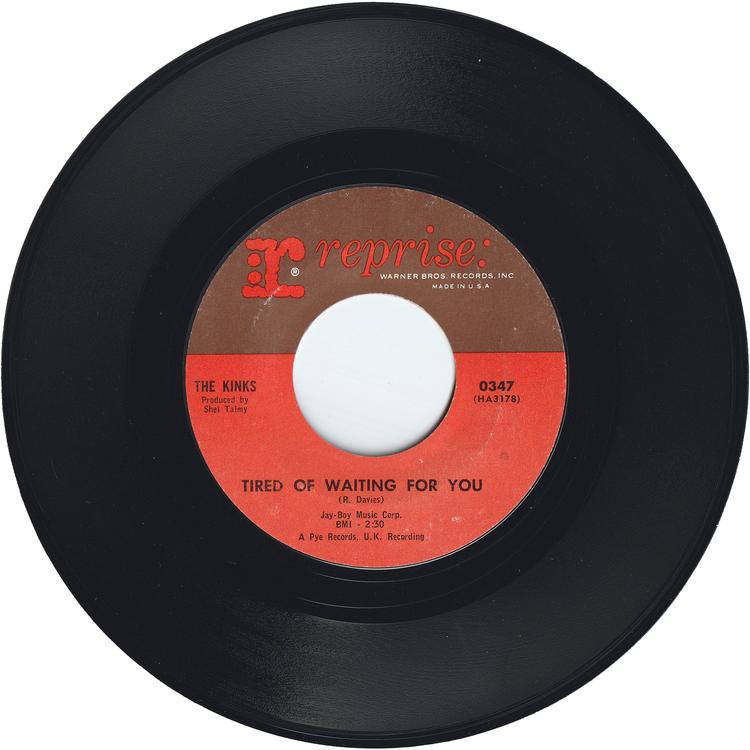 The Kinks - Tired Of Waiting For You / Come On Now [Styrene, Terre Haute Press]