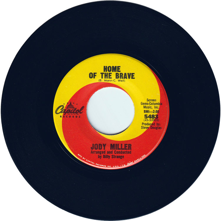 Jody Miller - Home Of The Brave / This Is The Life [w/PS]