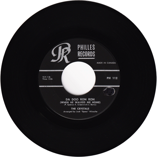 The Crystals - Da Doo Ron Ron / Git' It [Canada]