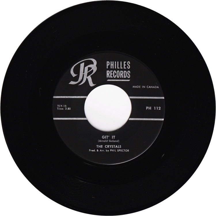 The Crystals - Da Doo Ron Ron / Git' It [Canada]