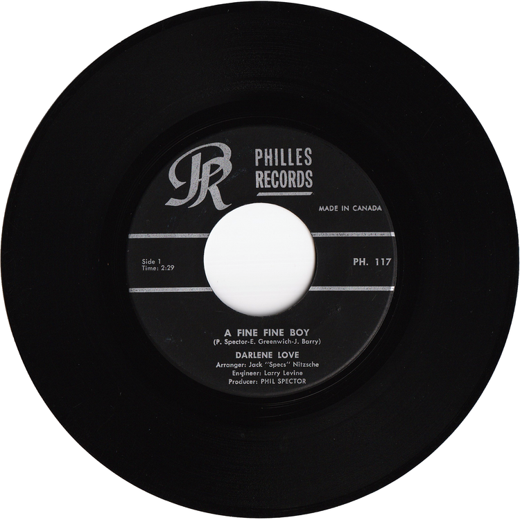 Darlene Love - A Fine Fine Boy / Nino & Sonny [Canada]