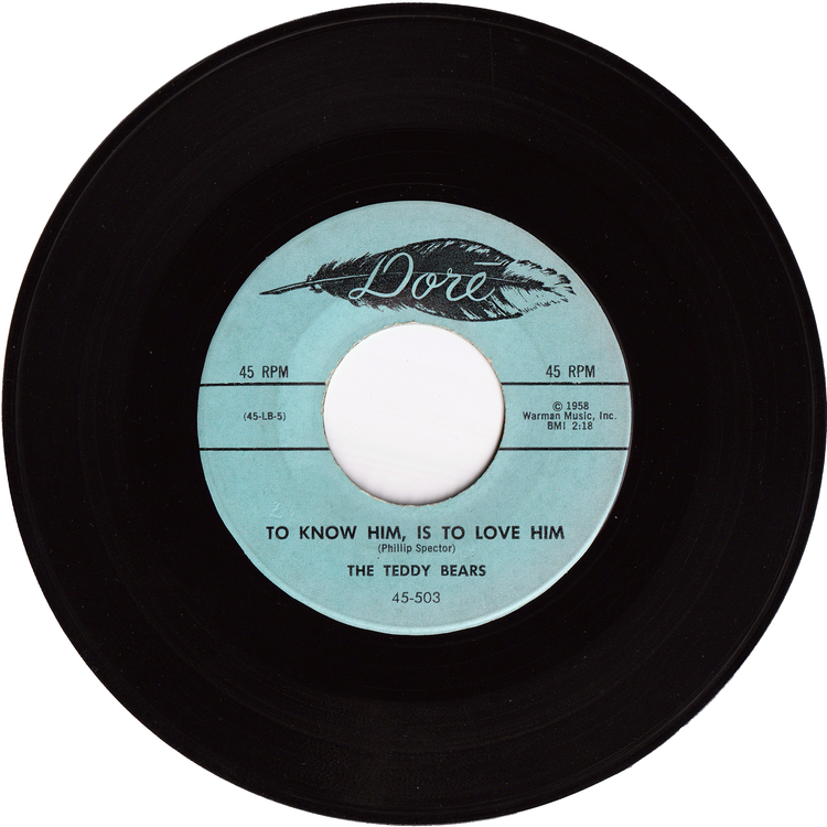 The Teddy Bears - To Know Him, Is To Love Him / Don't You Worry My Little Pet [Vinyl, Monarch Pressing]