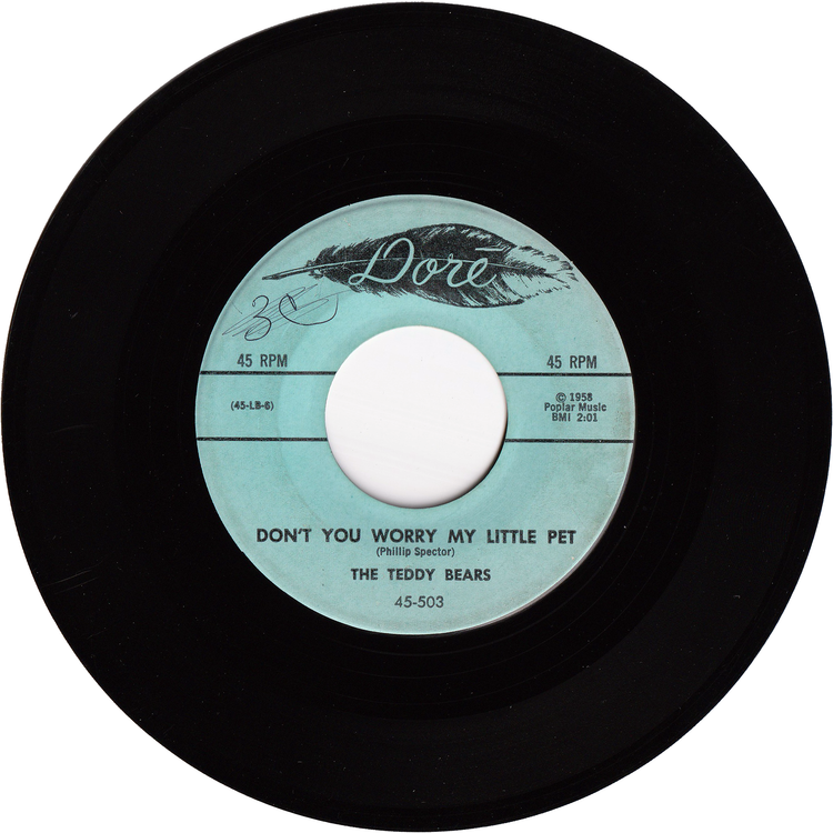 The Teddy Bears - To Know Him, Is To Love Him / Don't You Worry My Little Pet [Vinyl, Monarch Pressing]