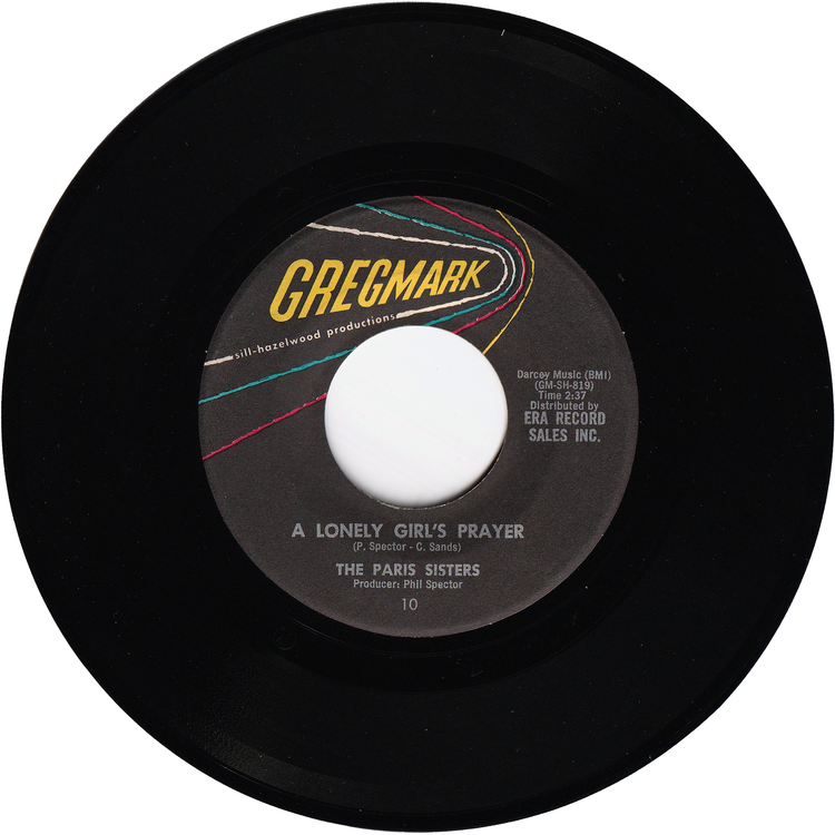 The Paris Sisters - He Knows I Love Him Too Much / A Lonely Girl's Prayer [Vinyl, ARP Pressing]