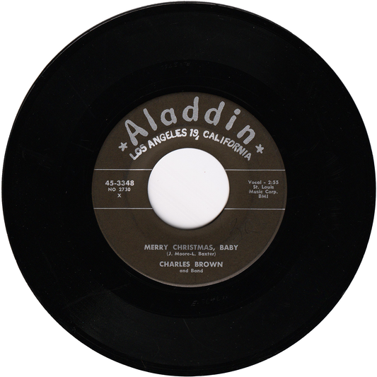 Charles Brown - Merry Christmas, Baby / Ooh Ooh Sugar [Aladdin Label]