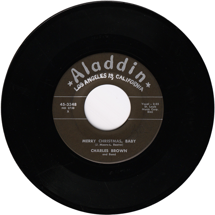 Charles Brown - Merry Christmas, Baby / Ooh Ooh Sugar [Aladdin Label]