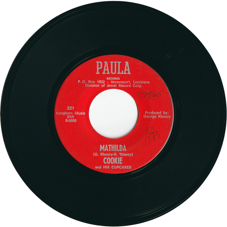 Cookie & The Cupcakes - I'm Twisted / Matilda [1965 Paula Label]