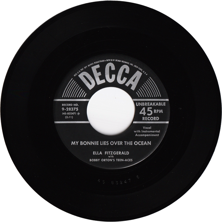 Ella Fitzgerald - My Bonnie Lies Over The Ocean / Trying